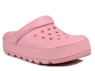 Klapki damskie piankowe ogrodowe lekkie żółte Coqui