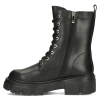 Buty zimowe damskie workery ocieplane skórzane czarne Filippo DBT4759/25