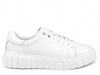 Buty damskie sneakersy na platformie skórzane białe T.Sokolski W24-284