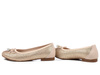 Baleriny damskie złote T.Sokolski W26-225 baletki buty skórzane wygodne 