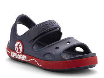 Sandały dziecięce chłopięce piankowe COQUI YOGI lekkie na rzepy