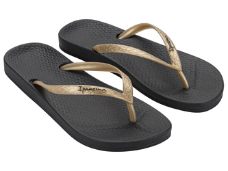 Klapki japonki damskie złote Ipanema 81030 basenowe plażowe na lato