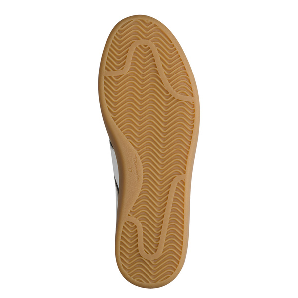 Sneakersy damskie białe Tamaris 23624 buty skórzane sznurowane sportowe