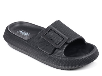 Klapki damskie czarne Big Star RR274A571 basenowe piankowe lekkie