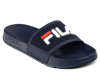 Klapki męskie Fila Morro Bay Slipper basenowe wsuwane piankowe granatowe