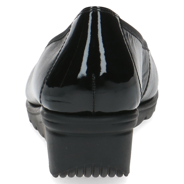 Buty damskie czarne Caprice 9-22100-41 czółenka baleriny skórzane 