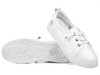Półbuty damskie trampki skórzane białe wygodne lekkie T.Sokolski W26-467