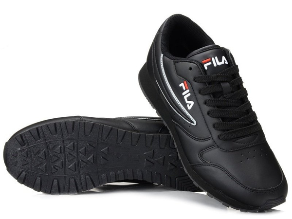 Buty sportowe damskie Fila Orbit Low Wmn czarne niskie