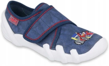 Trampki dziecięce kapcie chłopięce Befado 273X311 do przedszkola na rzep