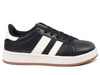 Sneakersy damskie czarne News 8233 buty sportowe klasyczne sznurowane