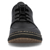 Półbuty damskie Rieker 50959 sneakersy  sportowe czarne skórzane wygodne