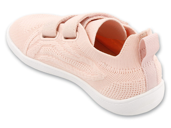 Trampki barefoot Befado 003X012 kapcie dziecięce do przedszkola na rzepy