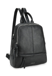 Plecak damski czarny miejski mały Luigisanto 6900