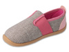 Kapcie dziecięce barefoot Befado 901X014 dziewczęce do przedszkola szare