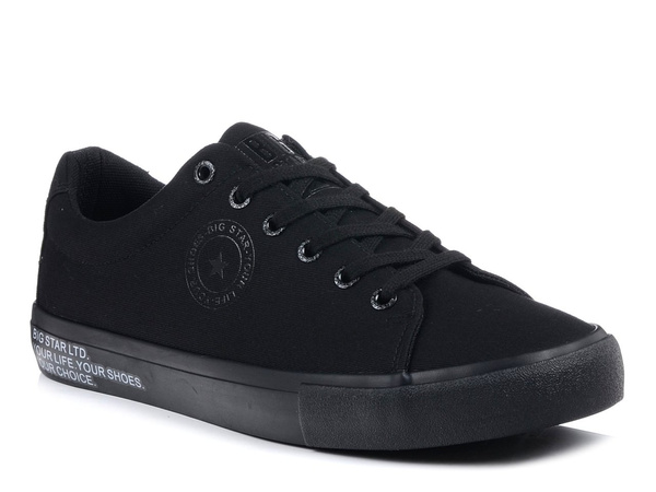 Trampki męskie czarne niskie Big Star LL174078