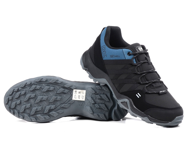Buty męskie trekkingowe DK VB17282 softshell impregnowane terenowe