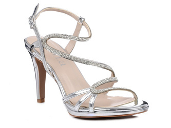 Sandały damskie na obcasie wizytowe Bayla 587