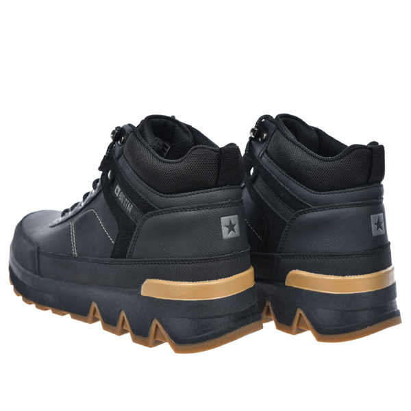 Buty męskie sportowe Big Star SS174253 jesienne czarne za kostkę 