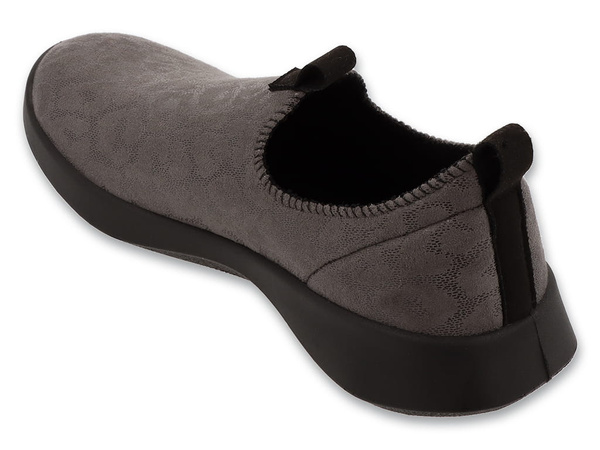 Półbuty damskie elastyczne na haluksy wsuwane szare Dr Orto 646D001