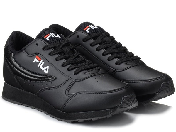 Buty damskie Fila Orbit Low sportowe czarne joginngi