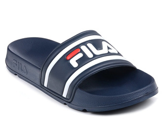 Klapki męskie basenowe Fila Morro Bay Slipper piankowe lekkie granatowe