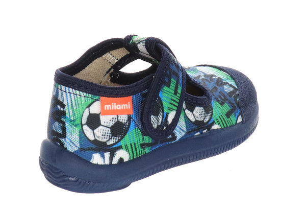 Kapcie chłopięce do przedszkola szeroki nosek profilowane Milami 226