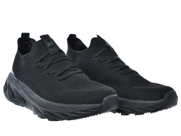 Sneakersy damskie czarne Big Star RR274A132 sportowe tekstylne lekkie