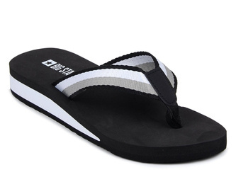 Klapki japonki damskie Big Star czarne basenowe na plażę LL274781