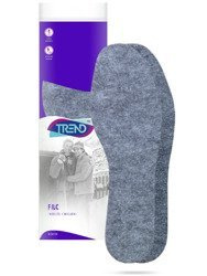 Wkładki do butów zimowe ocieplane Trend Filc ciepłe filcowe