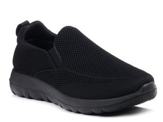 Buty sportowe męskie wsuwane czarne News 4826 wygodne lekkie