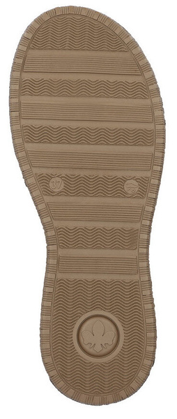 Półbuty damskie czarne Rieker 50960-00 sneakersy sportowe wygodne