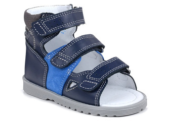 Sandały dziecięce Bartek 86804 chłopięce profilaktyczne ortopedyczne