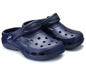 Klapki dziecięce chłopięce piankowe lekkie basenowe na lato Lemigo 881