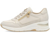 Sneakersy damskie beżowe Rieker N9301-60 półbuty skórzane na zamek