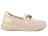 Półbuty damskie mokasyny skórzane wsuwane beżowe T.Sokolski W26-286