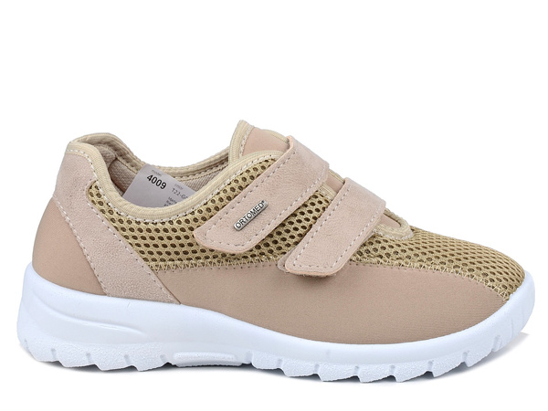 Buty damskie sportowe ortopedyczne na haluksy elastyczne OrtoMed 4009