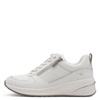 Sneakersy damskie białe Tamaris 23754 buty na koturnie na zamek wygodne