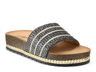 Klapki damskie na platformie S.BARSKI 33126