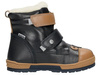Buty zimowe dziecięce Bartek 8800356 ocieplane wełną chłopięce skórzane
