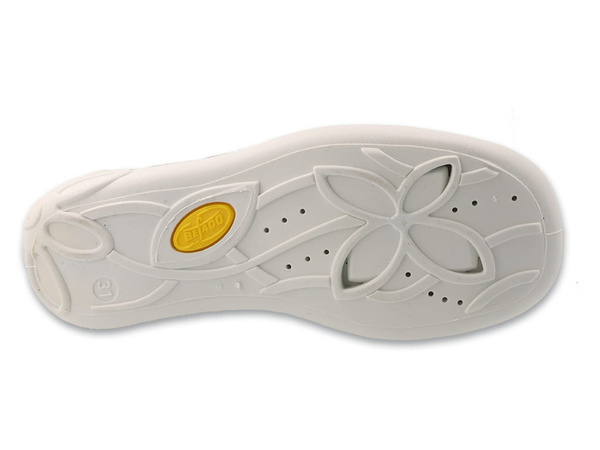 Kapcie dziecięce Befado 114Y556 dziewczęce baleriny domowe na rzepy