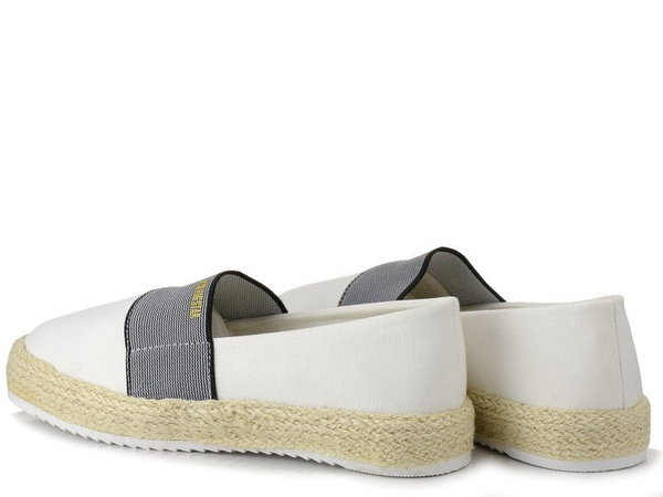 Espadryle BIG STAR HH274480 białe slip-on