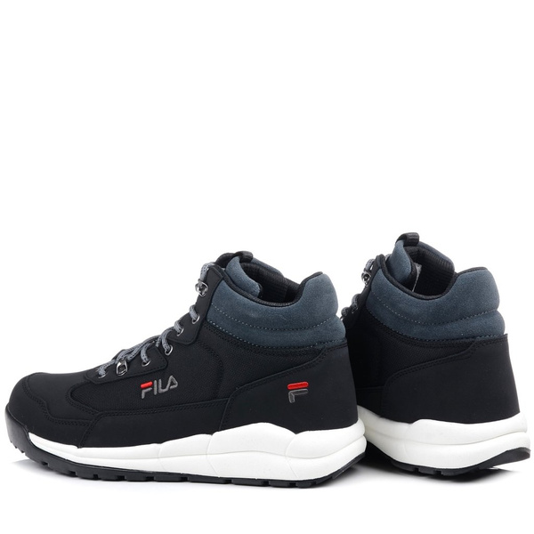 Buty sportowe Fila Alpha męskie zimowe wysokie czarne