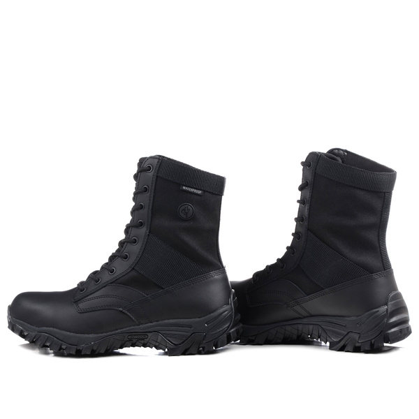 Buty męskie taktyczne trekkingowe wojskowe czarne Vemont 9AT2033C wysokie