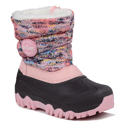 Śniegowce dziecięce Lee Cooper 3770K ocieplane buty zimowe dziewczęce