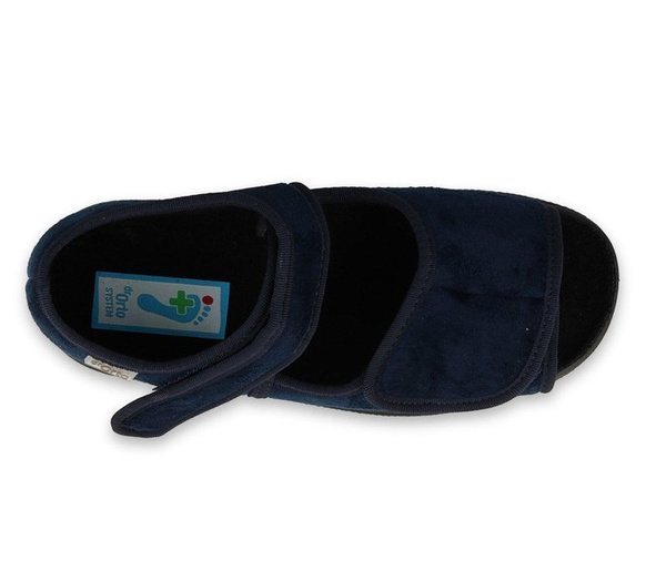 Sandały damskie zdrowotne na szeroką stopę cukrzycową Dr Orto 989D004