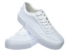 Sneakersy damskie całe białe Big Star RR274303 sportowe na platformie