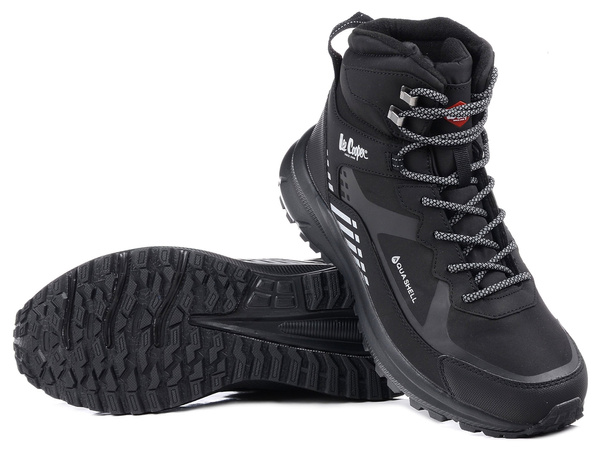 Buty męskie trekkingowe sportowe wysokie czarne Lee Cooper 2933M 