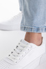 Sneakersy damskie całe białe Big Star RR274303 sportowe na platformie