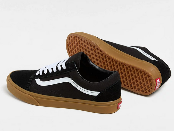Trampki męskie czarne Vans Old Skool niskie tekstylne sznurowane