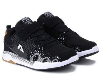 Buty sportowe dziecięce adidasy czarne na rzepy American Club BS 09/22